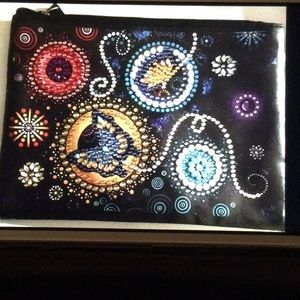 Handmade rhinestone purse